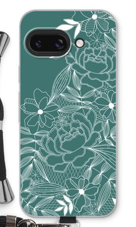 Flowers in lace
