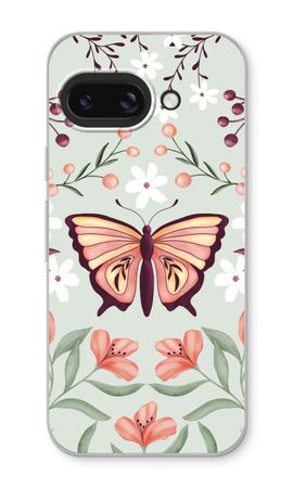 Butterfly in a floral world