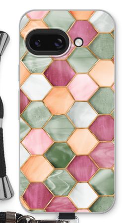 Hexagons in stained glass