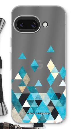 Coloured triangles blue