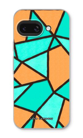 Stained glass - Orange