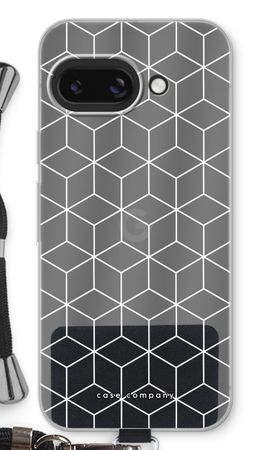 Cubes black and white