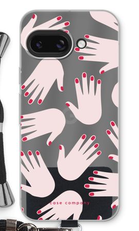 Hands pink