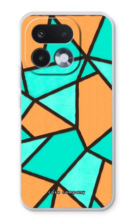 Målat glas - Orange