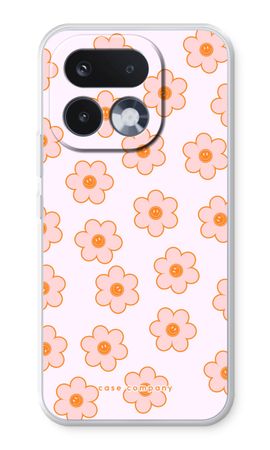 Pink Smiley Flower