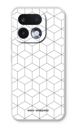 Cubes black and white