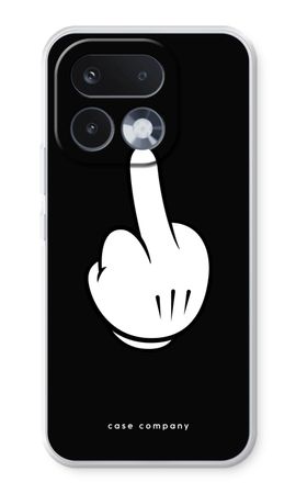 Middle finger black