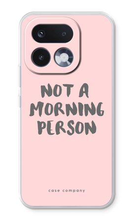 Morning person