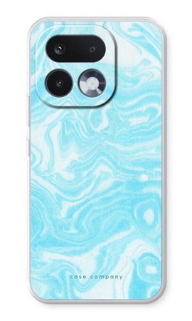 Blaues Aquarell