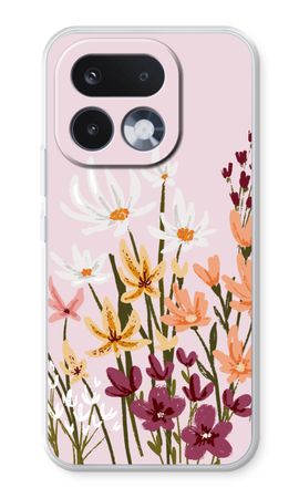 Painted wildflowers
