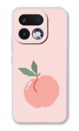 Stitched Peach