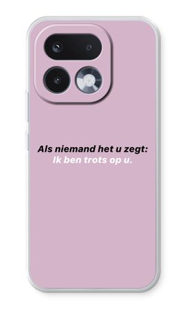Ik ben trots op u