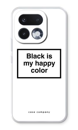 Black is my happy color