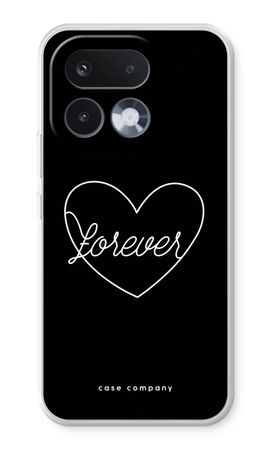 Forever heart black