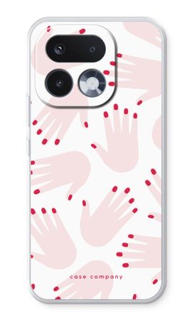 Hands pink