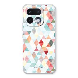 Coloured triangles pastel