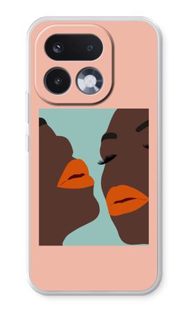 Orange lips