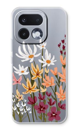 Painted wildflowers