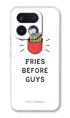 Fries before guys