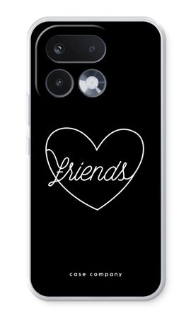 Friends heart black