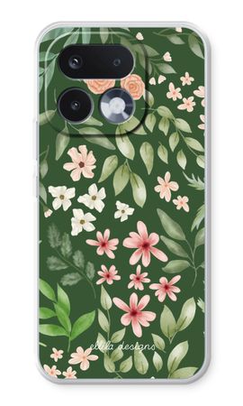 Botanical green sweet flower heaven