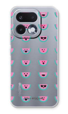 Smiley watermeloenprint