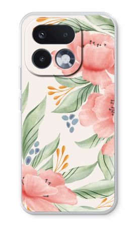Fleurs roses douces