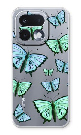 Blue & Green Butterflies