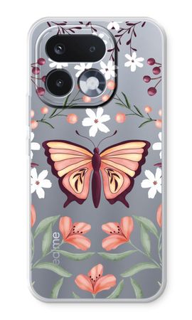 Butterfly in a floral world