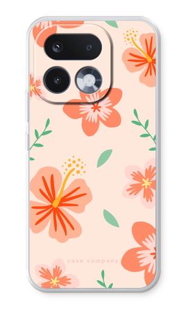 Tropical Pink Flowers
