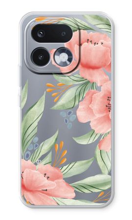 Fleurs roses douces