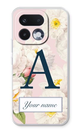 Vårblommor vita rosor