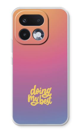 Doing my best