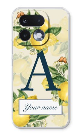 Monogram Citroner, apelsiner och persikor