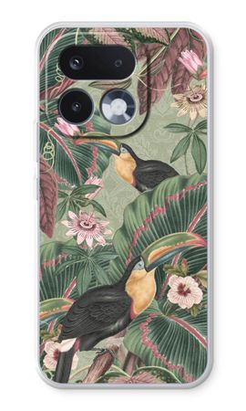 Tropical jungle toucan