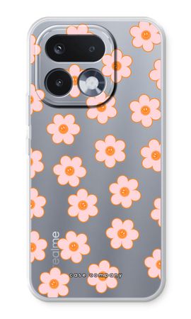 Pink Smiley Flower