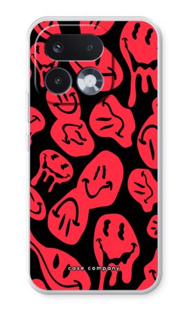 Melting Smiley - Red