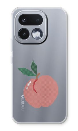 Stitched Peach