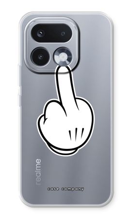 Middle finger black