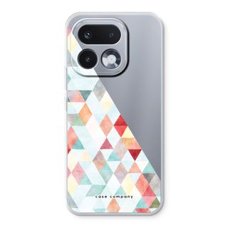 Coloured triangles pastel