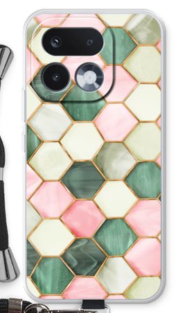 Hexagons in stained glass