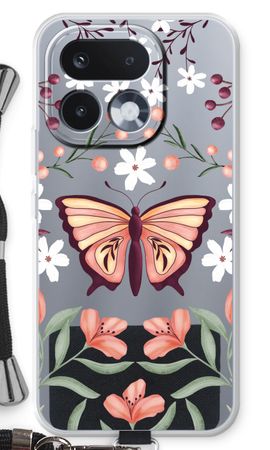 Butterfly in a floral world