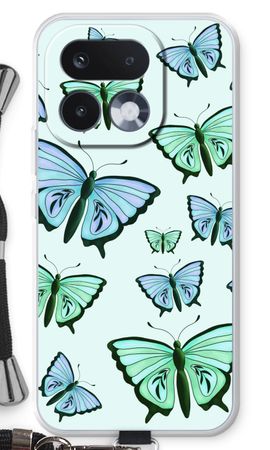 Blue & Green Butterflies
