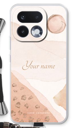 Gold Spots Namecase - Blush