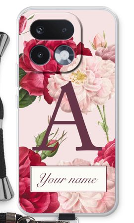 Spring florals pink roses