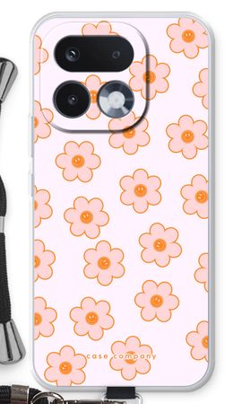Pink Smiley Flower