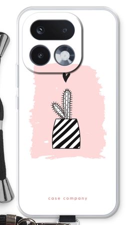 Black and white cactus