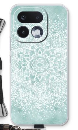 Boho witte mandala