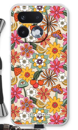 Retro bloemen N°2 - Geel