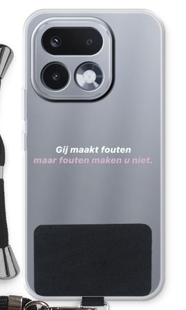 Fouten maken u niet
